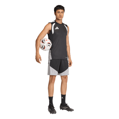 Men's adidas Tiro 26 Competition Sleeveless Jersey - Black/ Black/ Light Onix