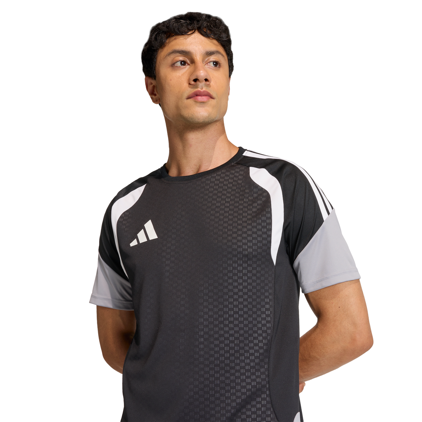 Men's adidas Tiro 26 Competition Training Jersey - Black/ Black/ Light Onix