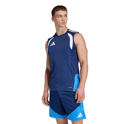 Men's adidas Tiro 26 Competition Sleeveless Jersey - Team Navy/ Blue