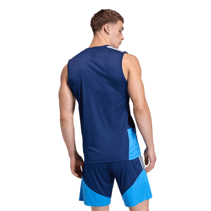 Men's adidas Tiro 26 Competition Sleeveless Jersey - Team Navy/ Blue