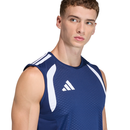 Men's adidas Tiro 26 Competition Sleeveless Jersey - Team Navy/ Blue