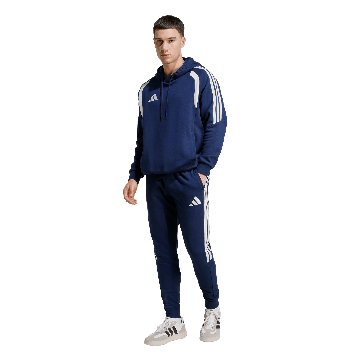 Men's adidas Tiro 26 League Sweat Hoodie - Blue/ Team Navy/ White