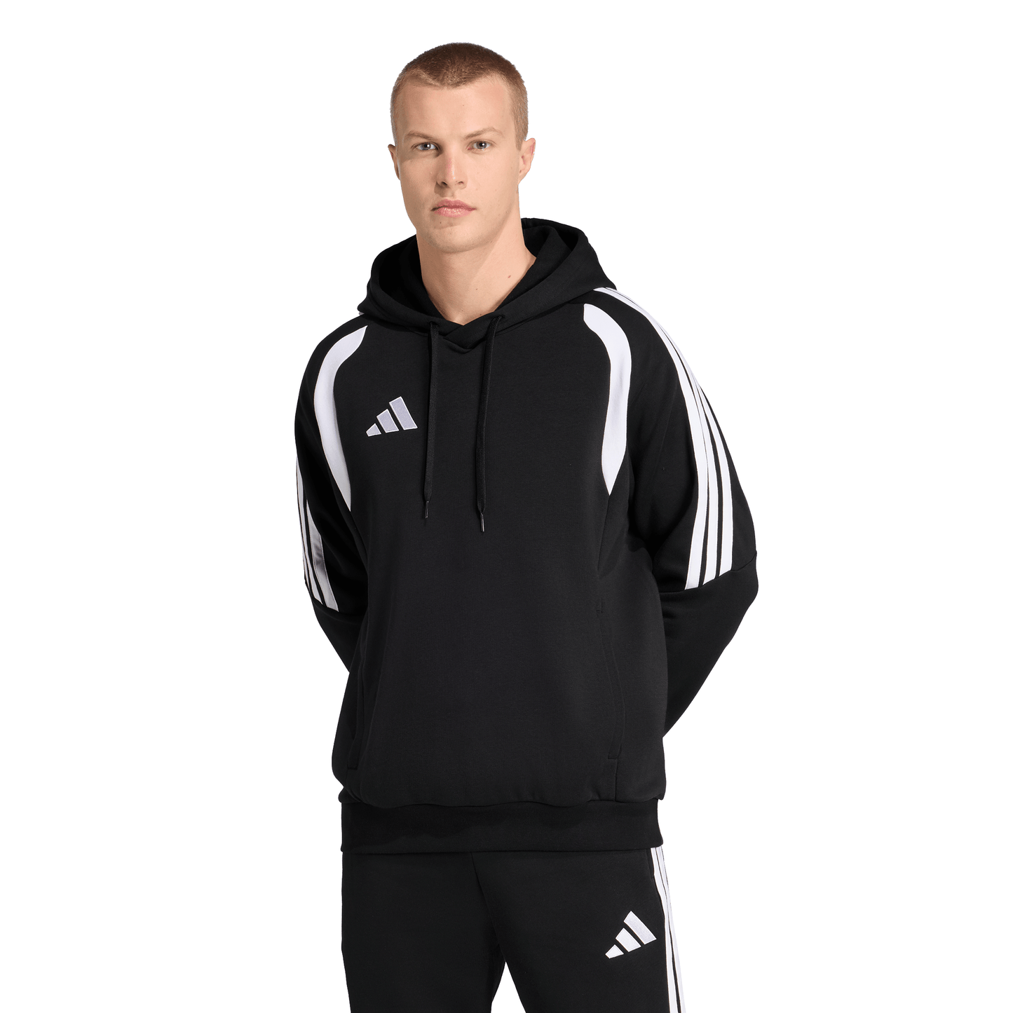Men's adidas Tiro 26 League Sweat Hoodie - Black/ Black/ White