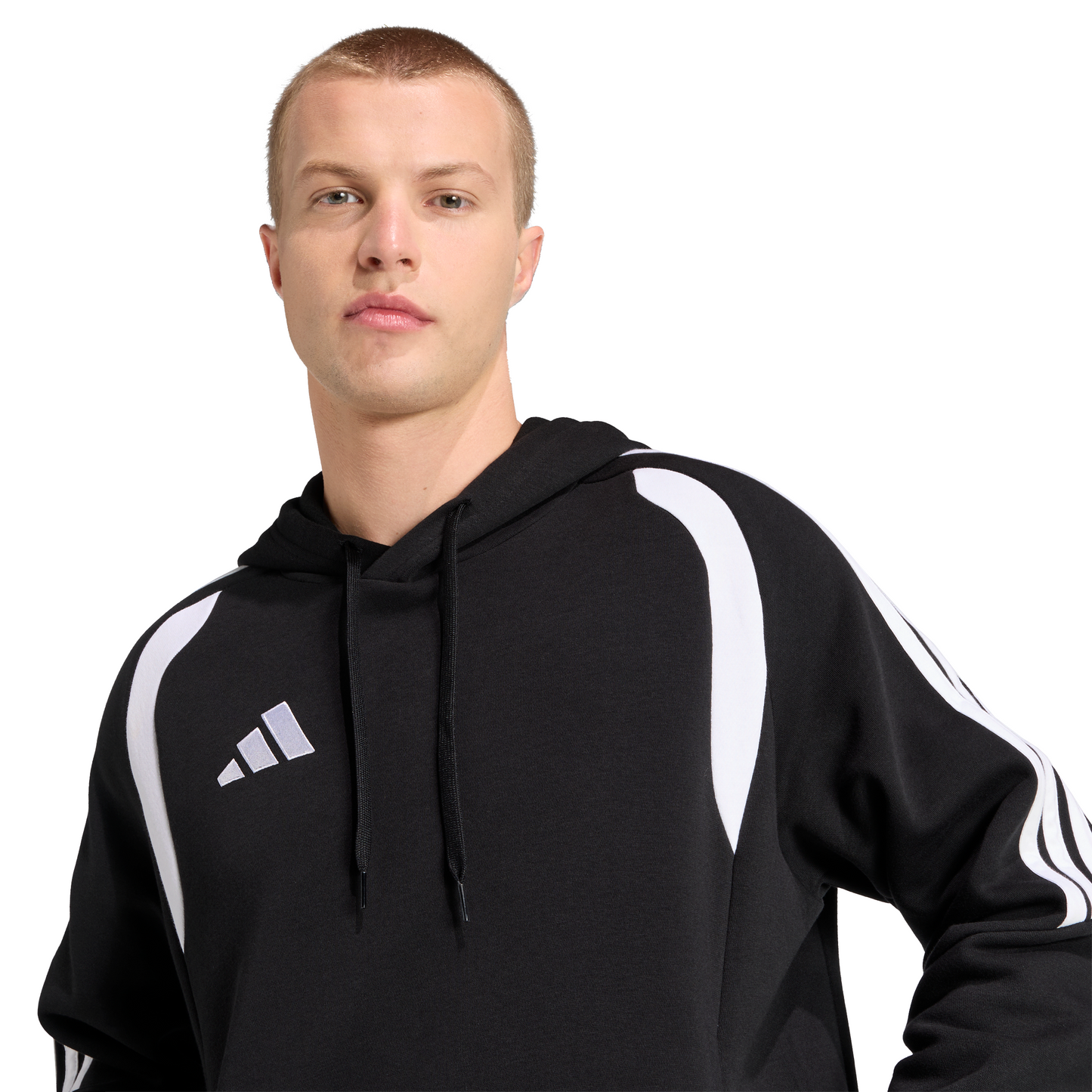 Men's adidas Tiro 26 League Sweat Hoodie - Black/ Black/ White