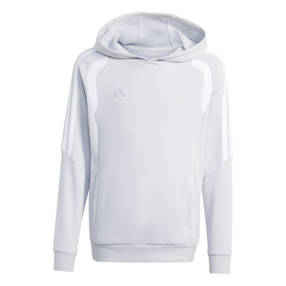 Kid's adidas Tiro 26 League Sweat Hoodie - Grey/ Team Light/ White