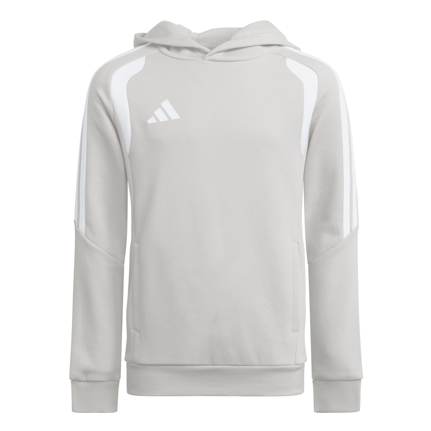 Kid's adidas Tiro 26 League Sweat Hoodie - Grey/ Team Light/ White