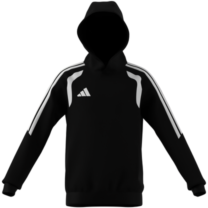 Kid's adidas Tiro 26 League Sweat Hoodie - Black/ Black/ White
