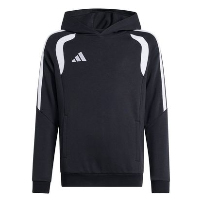 Kid's adidas Tiro 26 League Sweat Hoodie - Black/ Black/ White