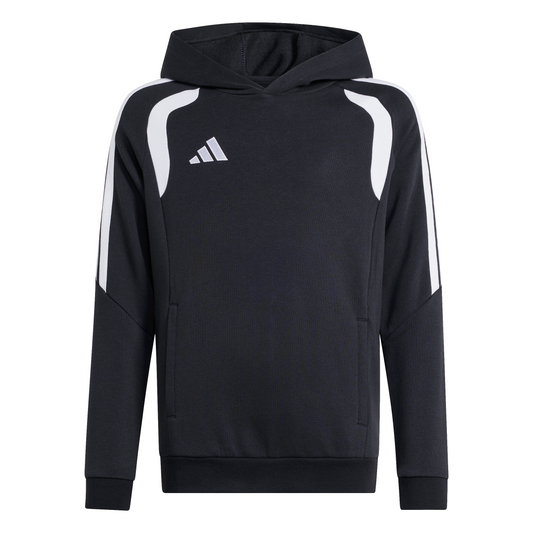 Kid's adidas Tiro 26 League Sweat Hoodie - Black/ Black/ White