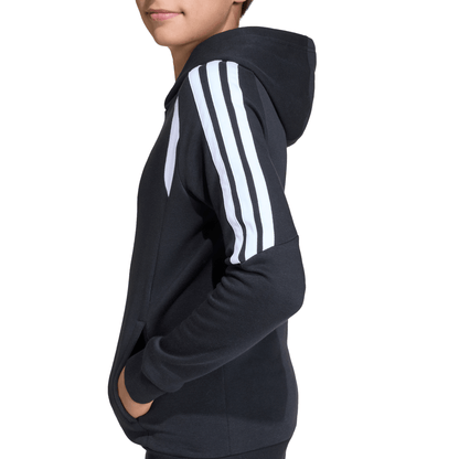 Kid's adidas Tiro 26 League Sweat Hoodie - Black/ Black/ White