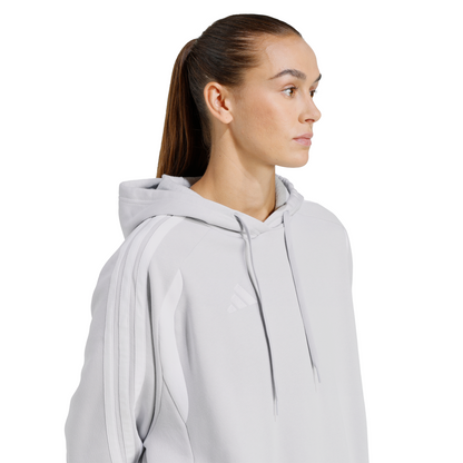 Women's adidas Tiro 26 League Sweat Hoodie - Grey/ Team Light/ White