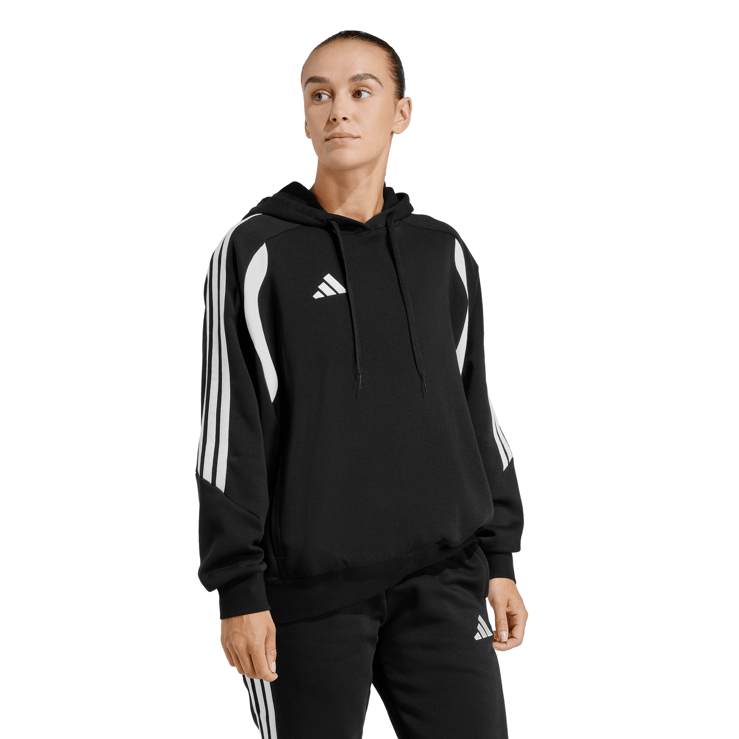 Women's adidas Tiro 26 League Sweat Hoodie - Black/ Black/ White