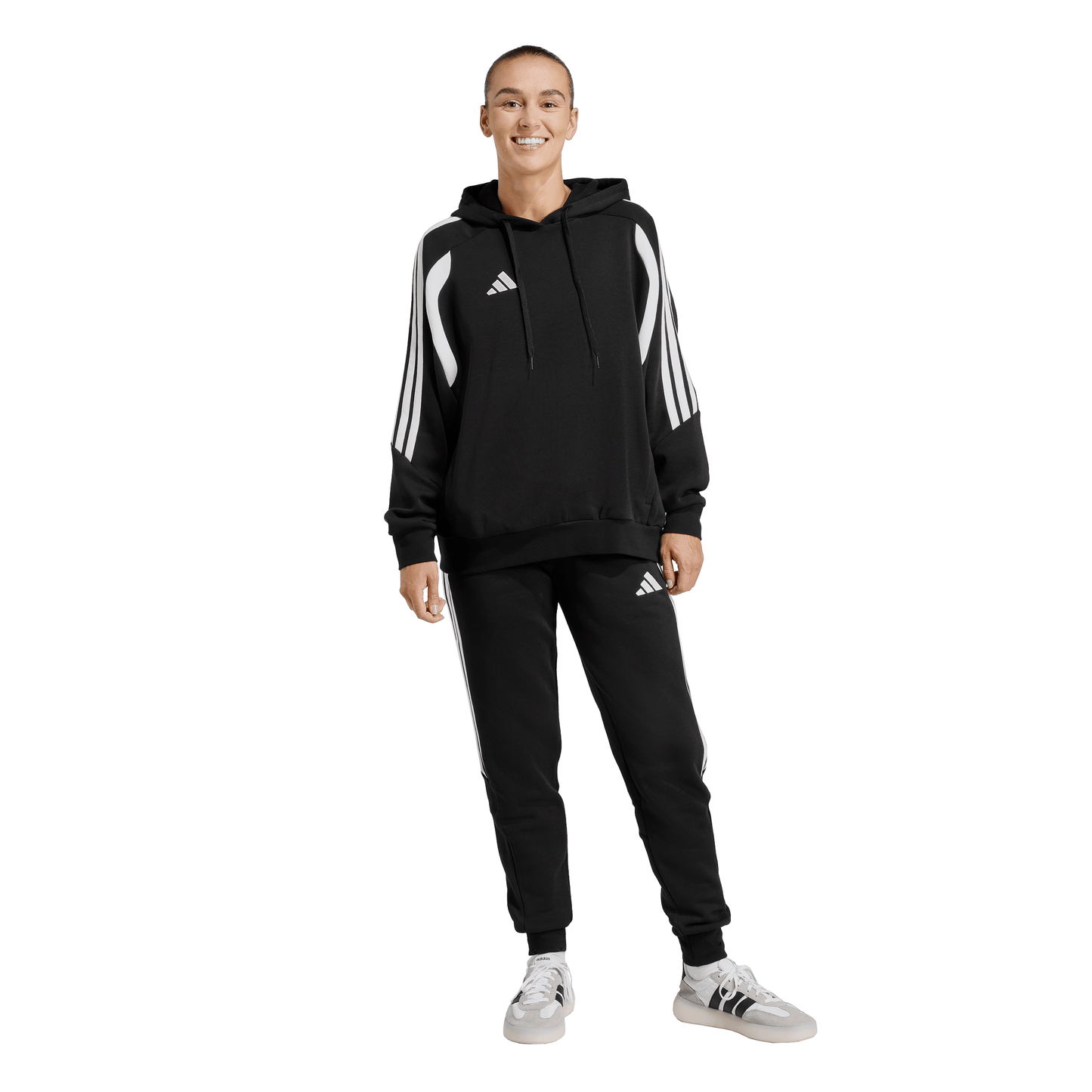 Women's adidas Tiro 26 League Sweat Hoodie - Black/ Black/ White