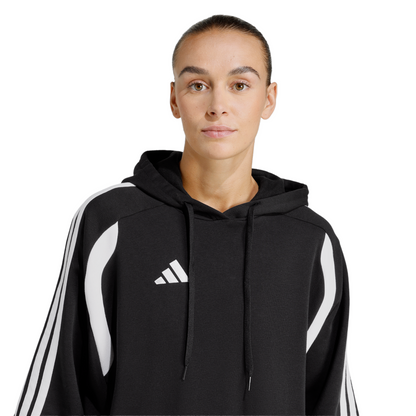 Women's adidas Tiro 26 League Sweat Hoodie - Black/ Black/ White