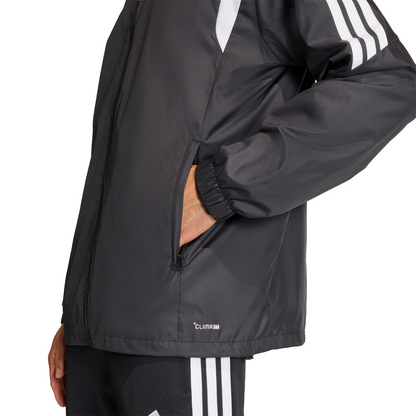 Men's adidas Tiro 26 Windbreaker - Black/ Black/ White