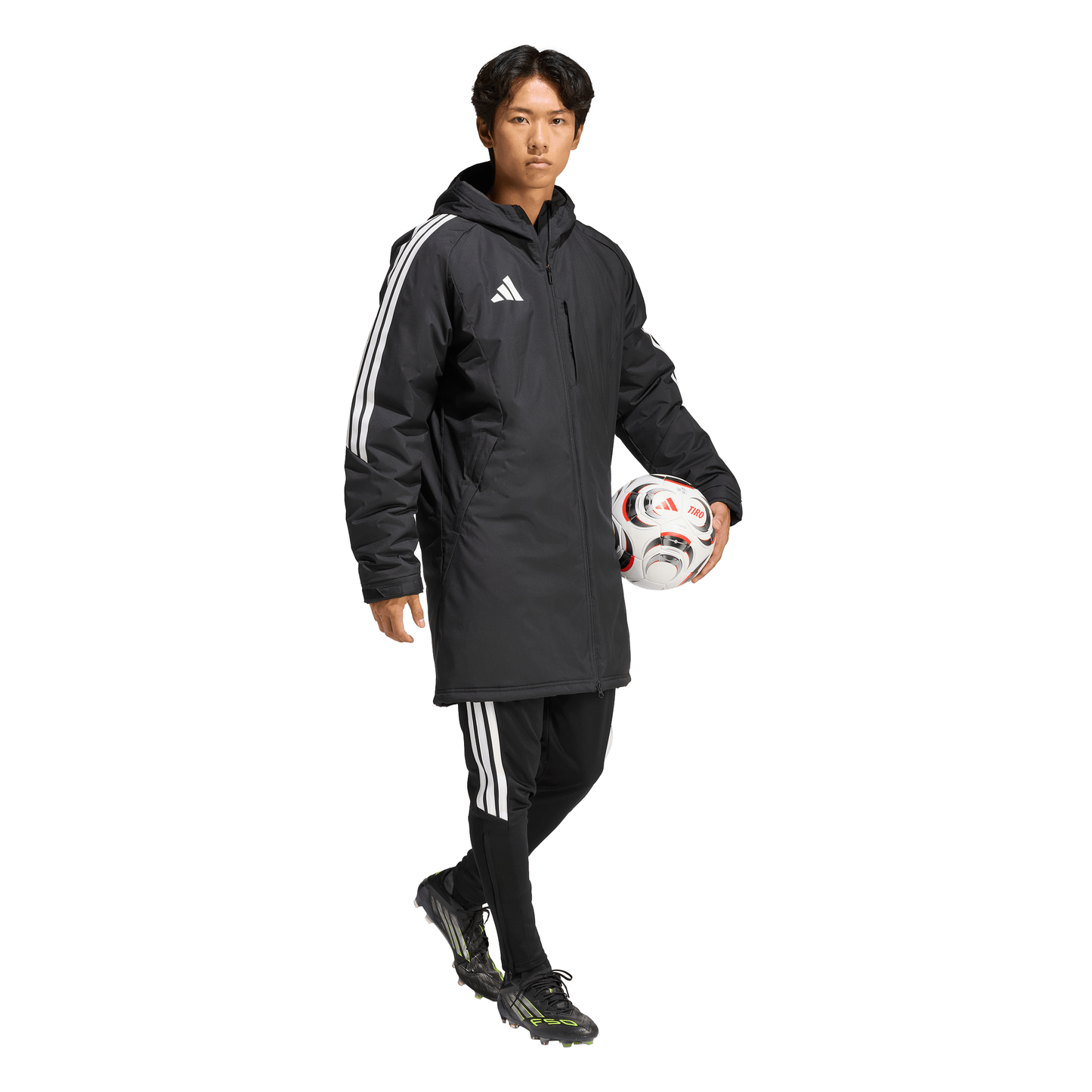 Men's adidas Tiro 26 Stadium Parka - Black