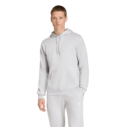 Men's adidas Entrada 26 Hoody - Grey/ Team Light/ White
