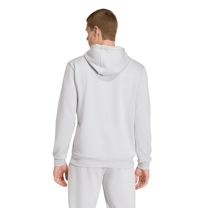 Men's adidas Entrada 26 Hoody - Grey/ Team Light/ White