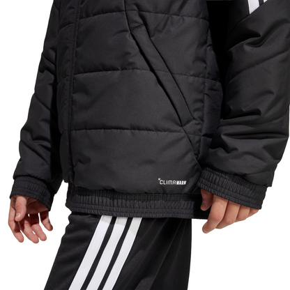 Kid's adidas Tiro 26 Winter Jacket - Black/ Black/ White