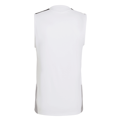 Men's adidas Tiro 26 Competition Sleeveless Jersey - White/ White/ Black