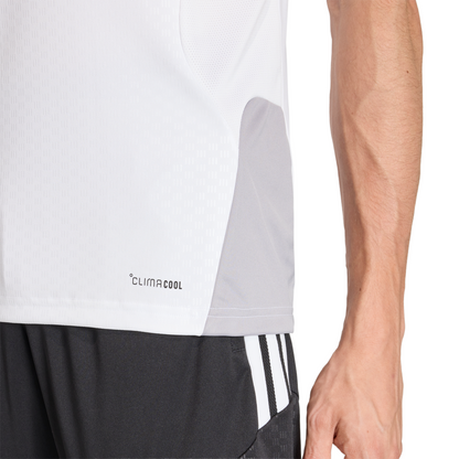 Men's adidas Tiro 26 Competition Sleeveless Jersey - White/ White/ Black
