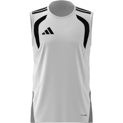 Men's adidas Tiro 26 Competition Sleeveless Jersey - White/ White/ Black