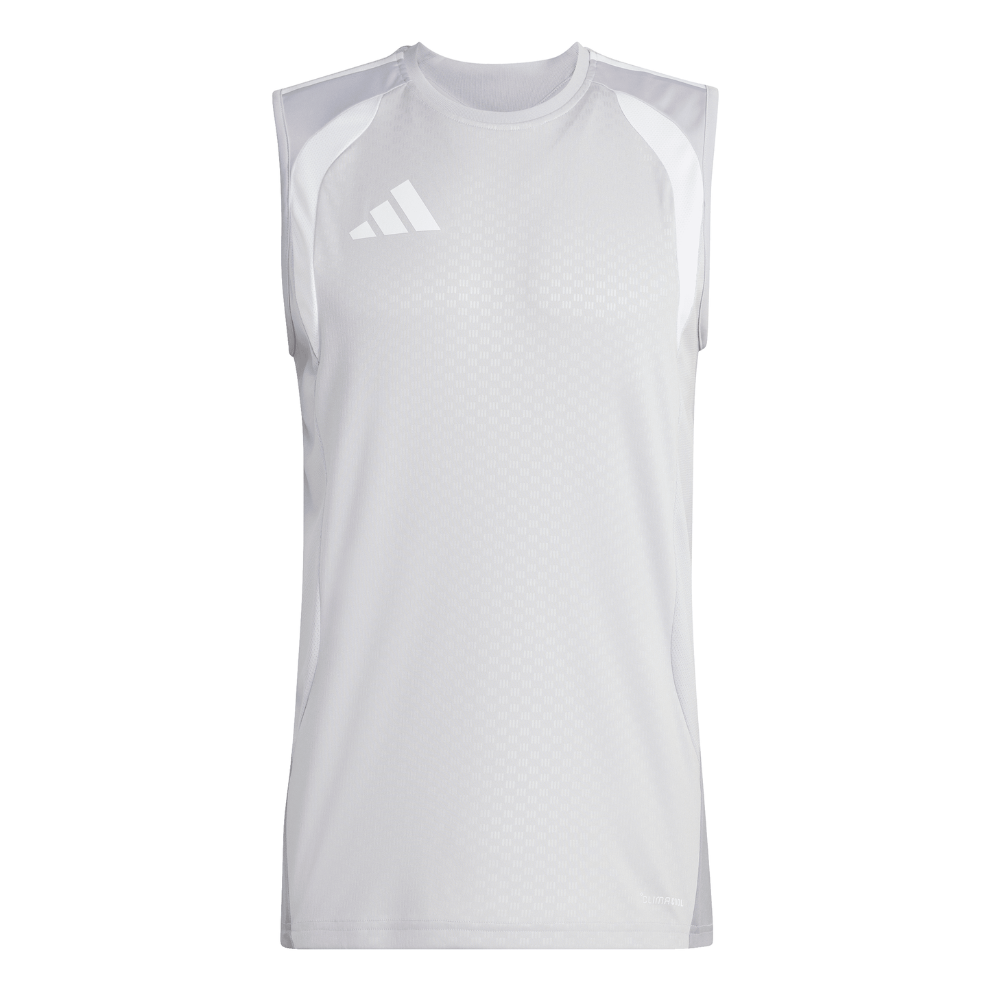Men's adidas Tiro 26 Competition Sleeveless Jersey - Grey/ Team Light/ White