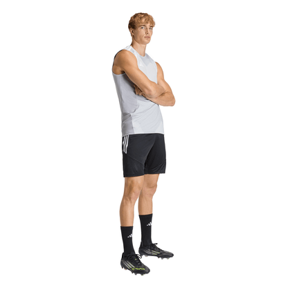 Men's adidas Tiro 26 Competition Sleeveless Jersey - Grey/ Team Light/ White