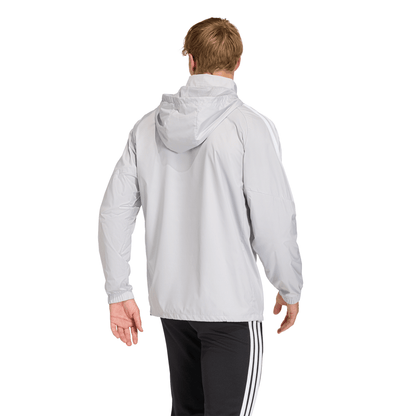 Men's adidas	Tiro 26 League Windbreaker Jacket - Grey/ Team Light/ White
