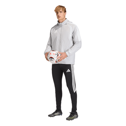 Men's adidas	Tiro 26 League Windbreaker Jacket - Grey/ Team Light/ White