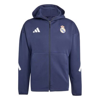 Men's adidas Real Madrid Game Day Away Anthem Jacket 2026