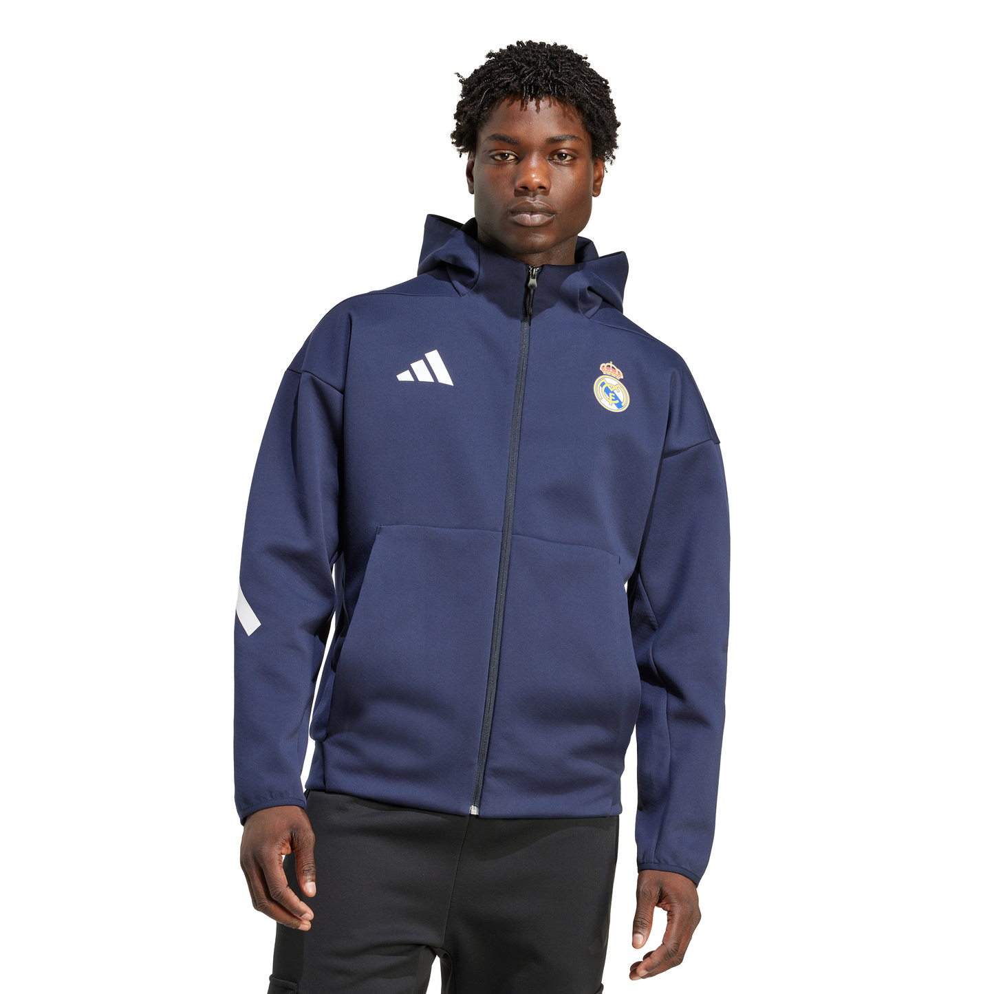 Men's adidas Real Madrid Game Day Away Anthem Jacket 2026