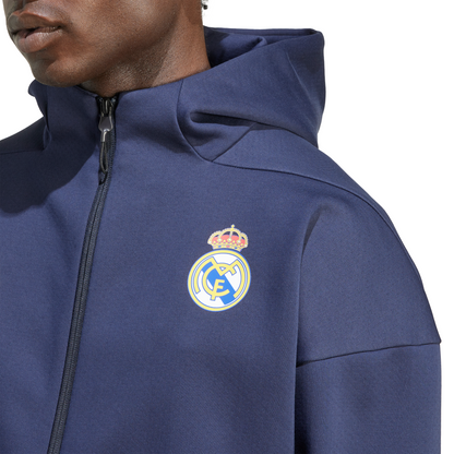 Men's adidas Real Madrid Game Day Away Anthem Jacket 2026