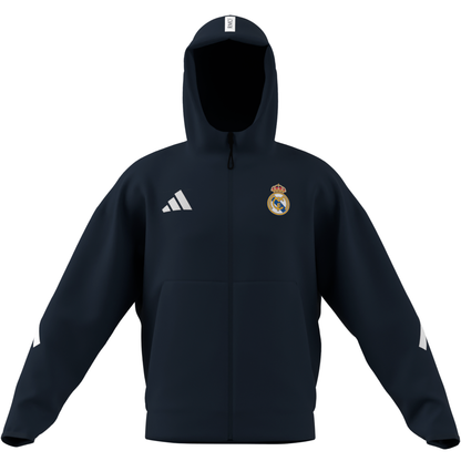 Men's adidas Real Madrid Game Day Away Anthem Jacket 2026