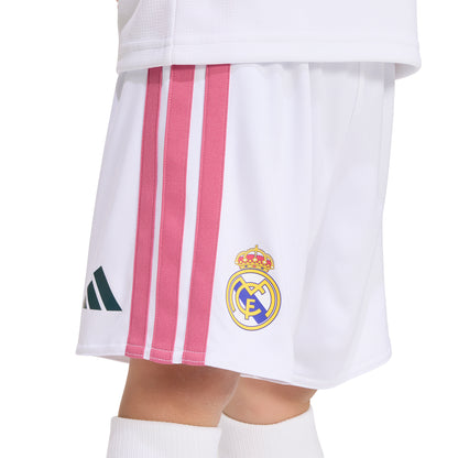 adidas Real Madrid Home Kit Little Kids