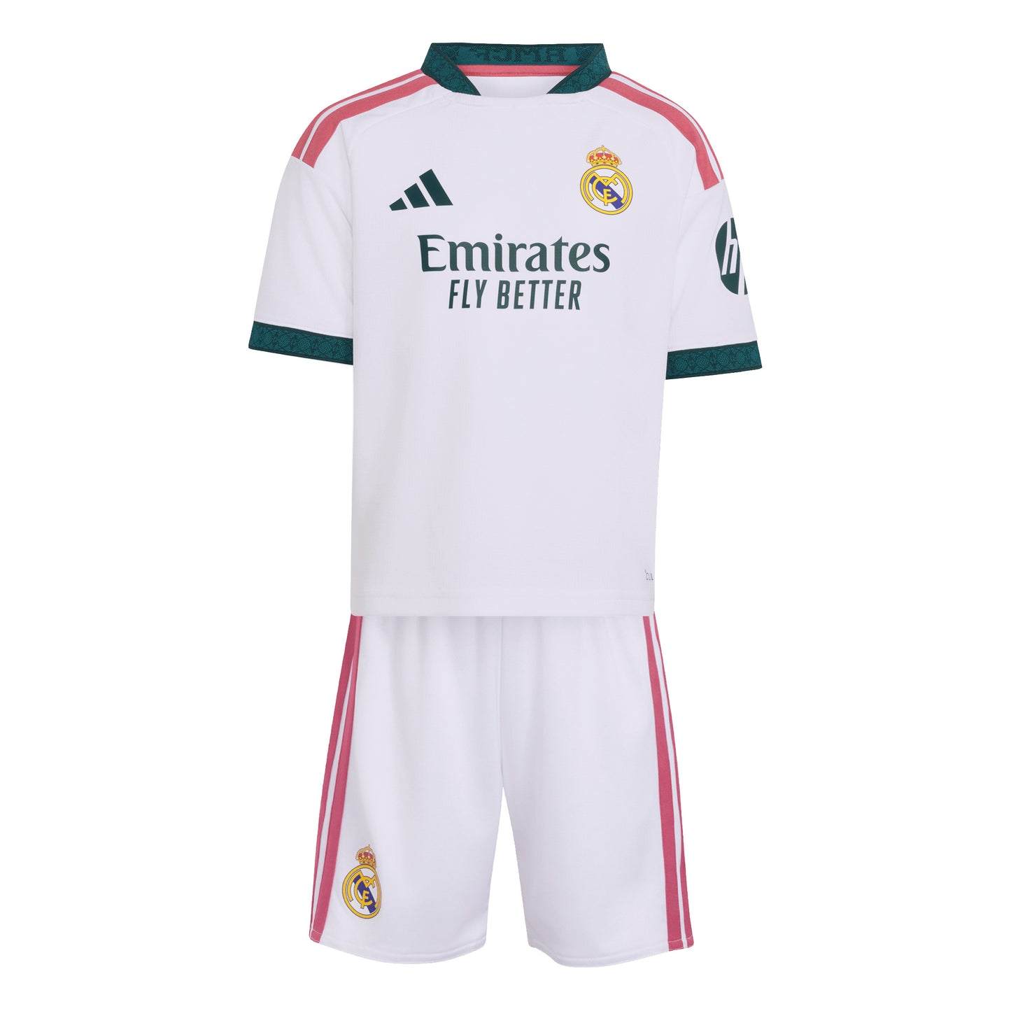 adidas Real Madrid Home Kit Little Kids