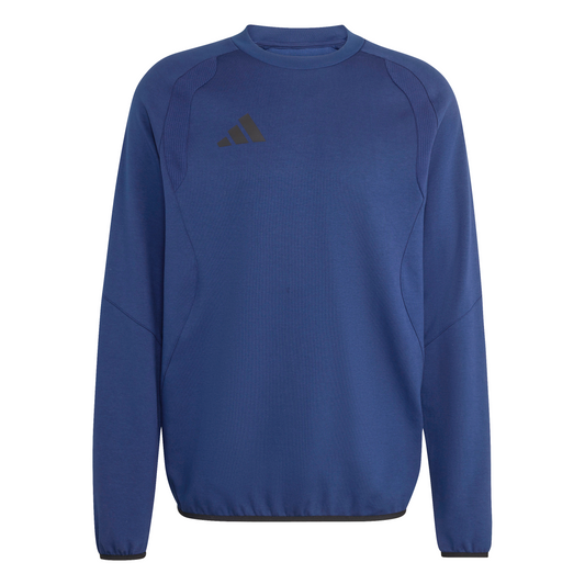 Men's adidas	Tiro Travel Crew Sweatshirt - Team Navy