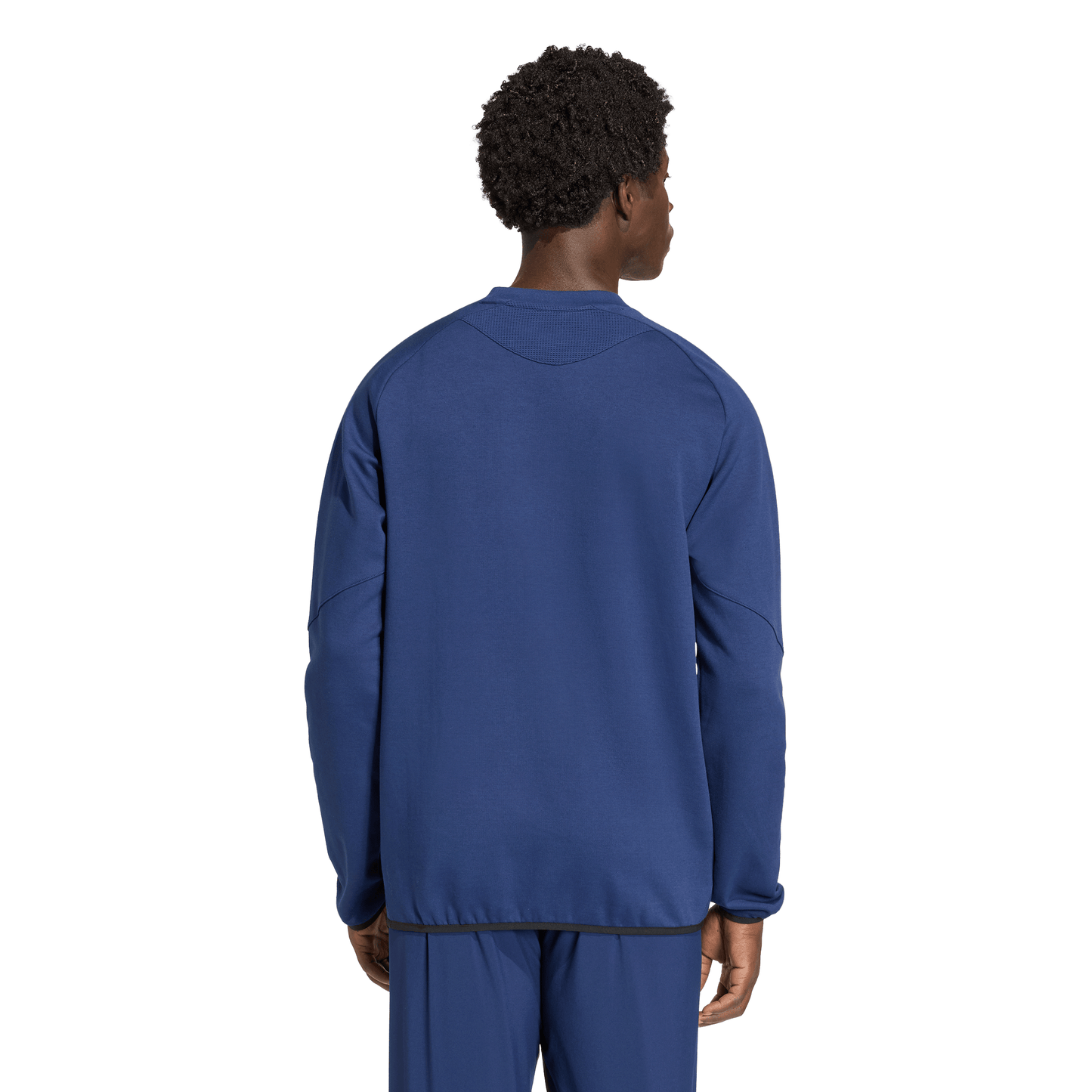 Men's adidas	Tiro Travel Crew Sweatshirt - Team Navy