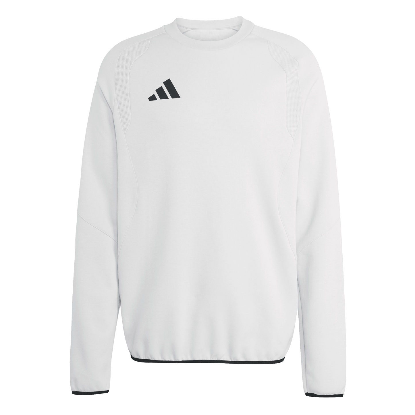 Men's adidas	Tiro Travel Crew Sweatshirt - Grey/ Team Light/ Black