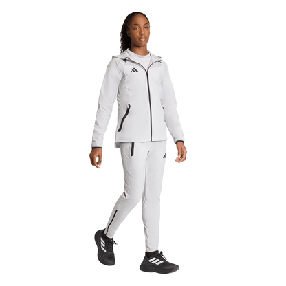 Women's adidas Tiro 26 Travel Windbreaker Jacket - Grey/ Team Light/ Black