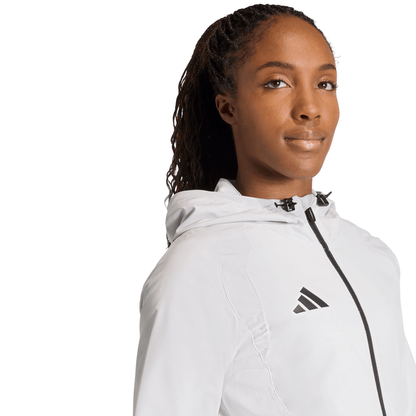 Women's adidas Tiro 26 Travel Windbreaker Jacket - Grey/ Team Light/ Black