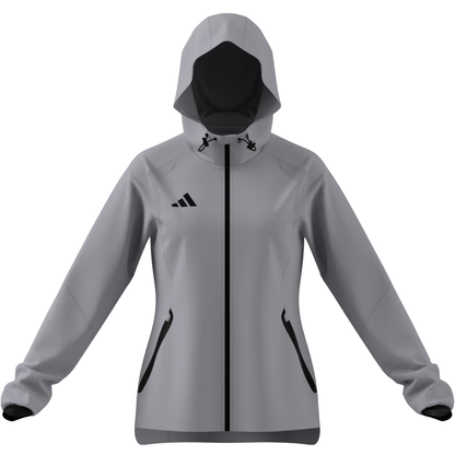 Women's adidas Tiro 26 Travel Windbreaker Jacket - Grey/ Team Light/ Black