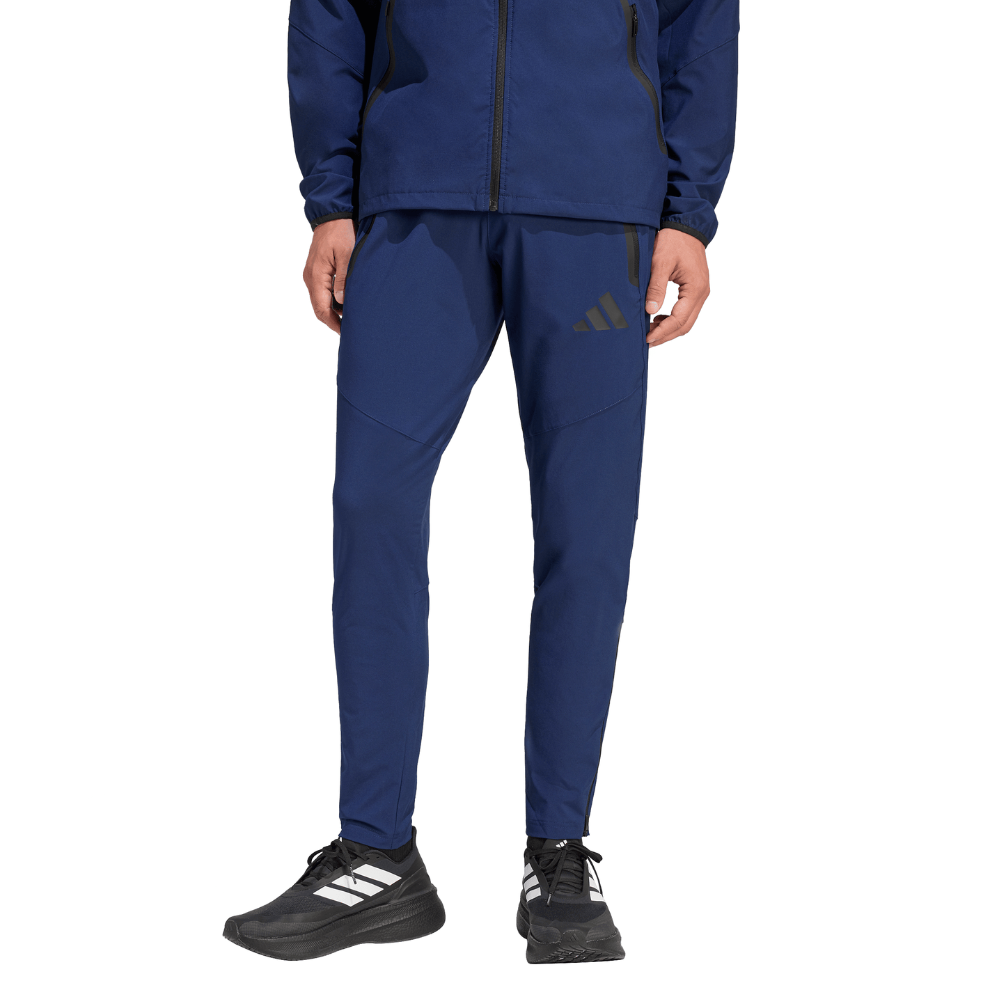 Men's adidas Tiro Travel Woven Tracksuit Bottoms - Navy