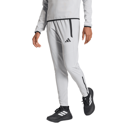 Women's adidas Tiro Travel Woven Tracksuit Bottoms - Grey/ Black