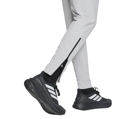 Women's adidas Tiro Travel Woven Tracksuit Bottoms - Grey/ Black