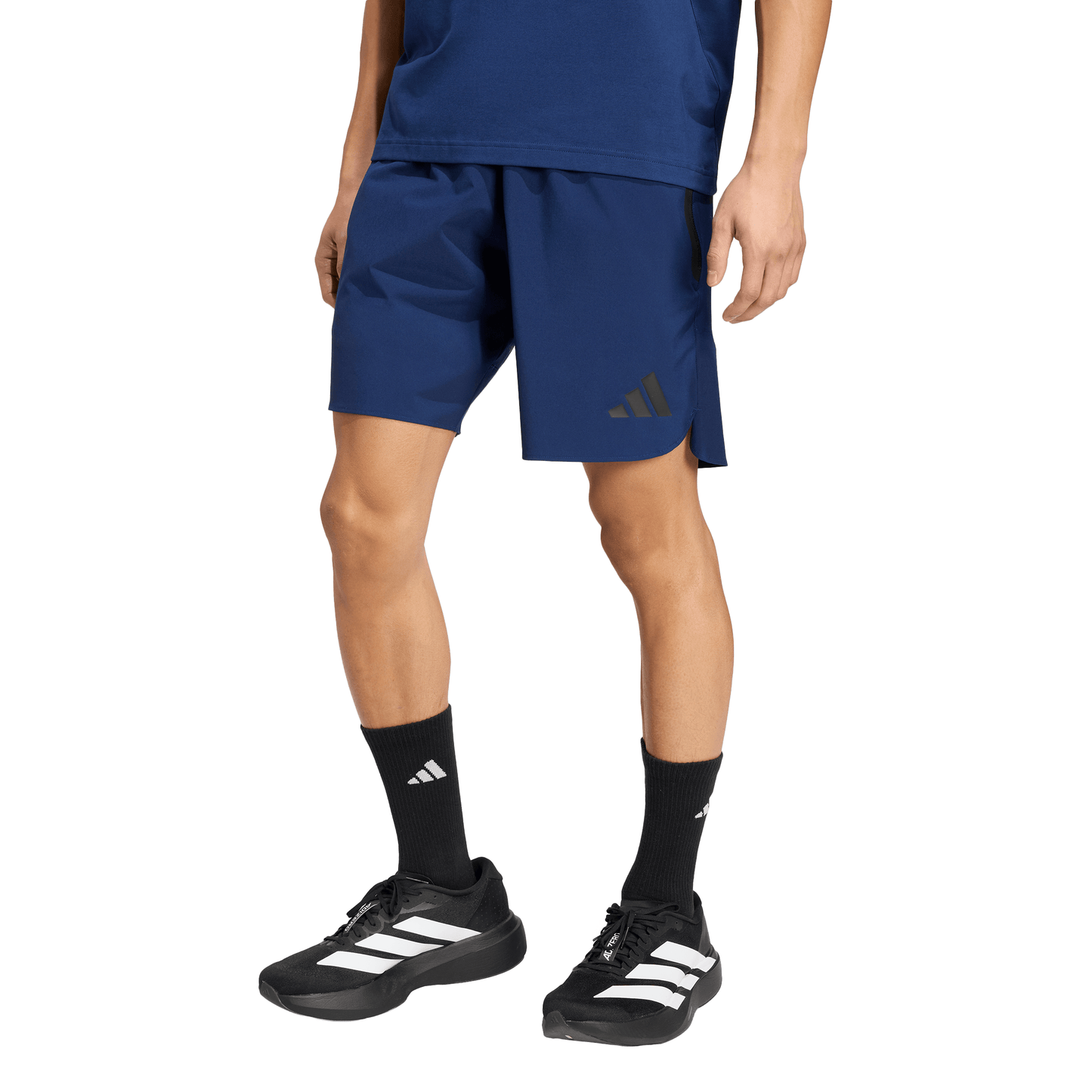 Men's adidas Tiro Trave Woven Shorts - Team Navy/ Blue