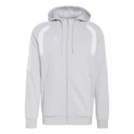 Men's adidas	Tiro 26 League Sweat Full Zip Hoodie- Grey/ Team Light/ Black