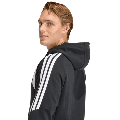 Men's adidas	Tiro 26 League Sweat Full Zip Hoodie- Black/ Black/ White