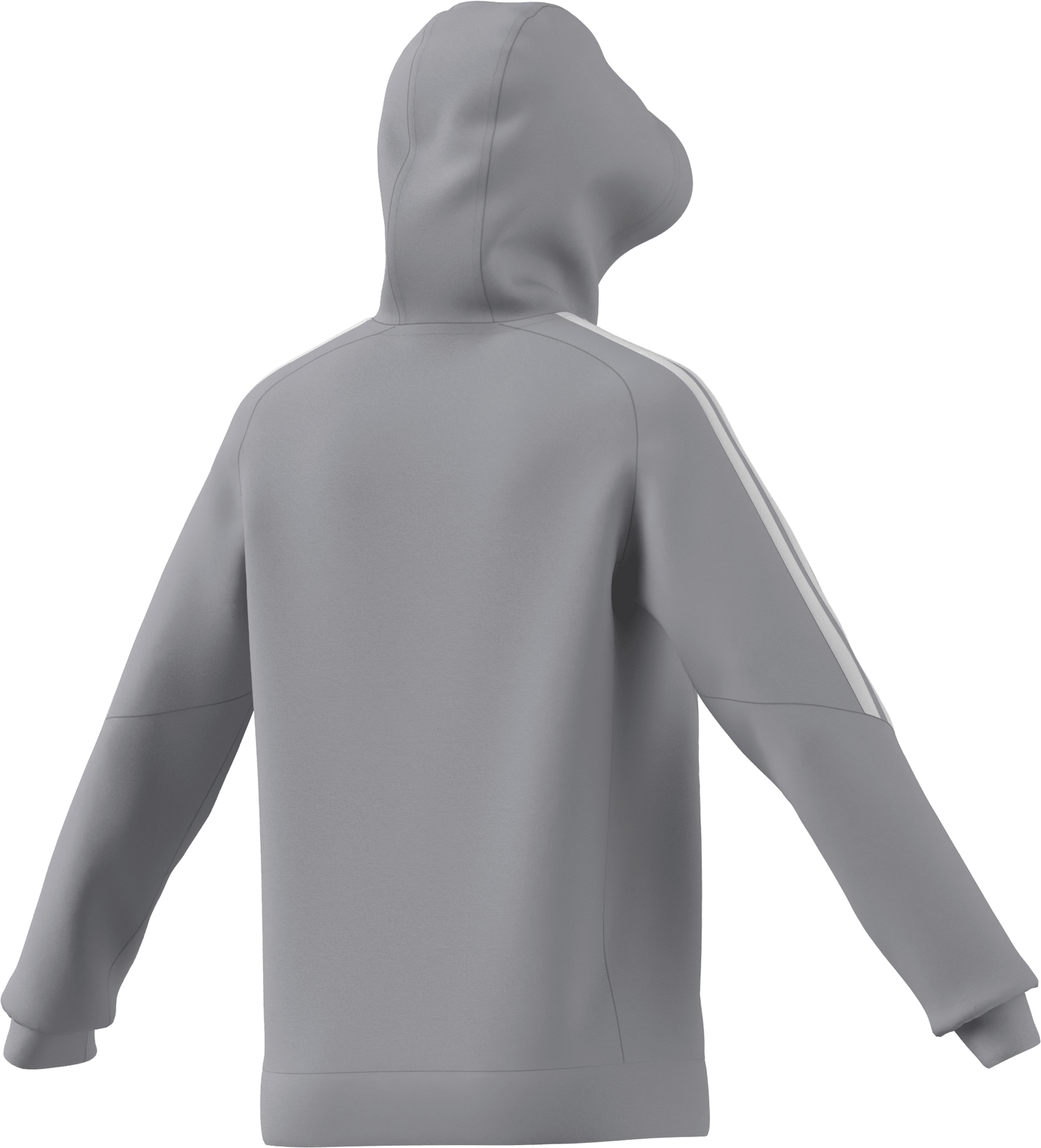 Women's adidas Tiro 26 League Sweat Full Zip Hoodie- Grey/ Team Light/ White
