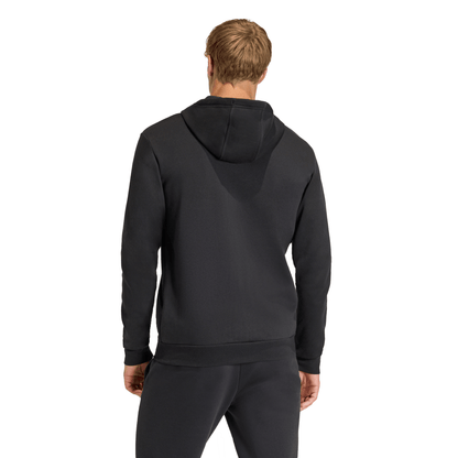 Men's adidas	Entrada 26 Full Zip Hoodie - Black/ Black/ White